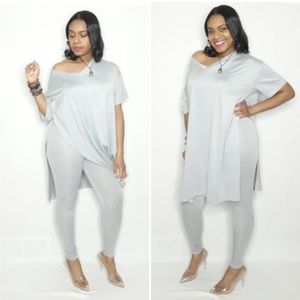 Heather Gray Legging Set